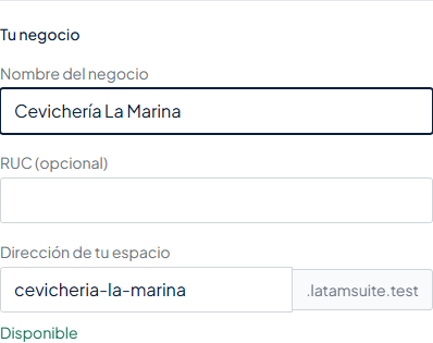 Elige tu subdominio